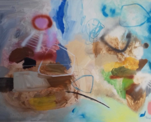 ACRYLICS ON CANVAS - 150cm x 100cm