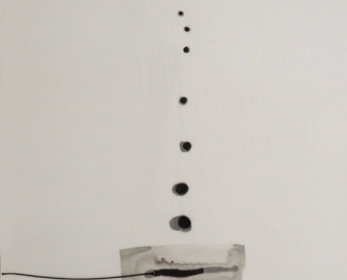 006-50cmx70cm-indian ink-cotton thread-paper 300gr-rice paper