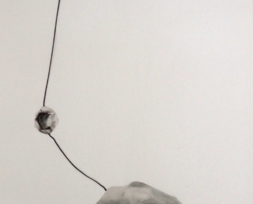 008-50cmx70cm-indian ink-cotton thread-paper 300gr-rice paper