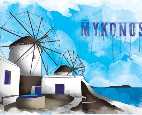 STAMPA PRINT-MYKONOS
