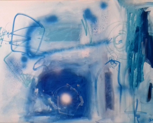 ACRYLICS ON CANVAS - 150cm x 100cm