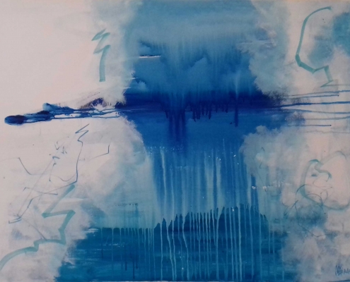 ACRYLICS ON CANVAS - 150cm x 100cm