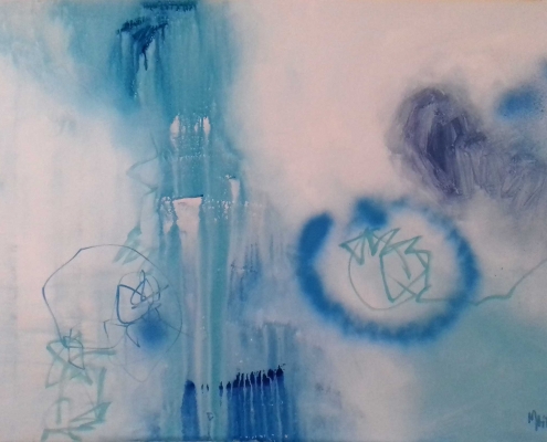 ACRYLICS ON CANVAS - 150cm x 100cm