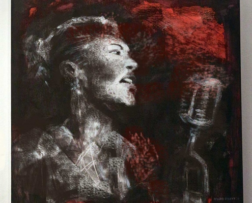 INK-CHARCOAL-COLOR PIGMENTS-BILLIE-HOLIDAY