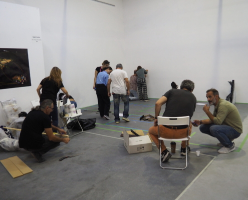 OLYMPUS DIGITAL CAMERA "Home-less" exhibition preparation