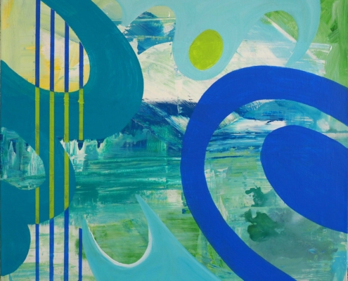 Acrylics on canvas-100cm x 80cm