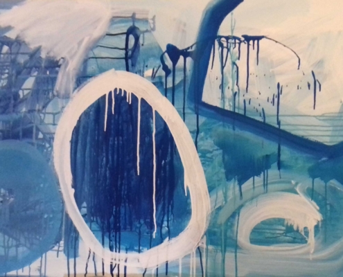 Acrylics on canvas-150cm x 100cm